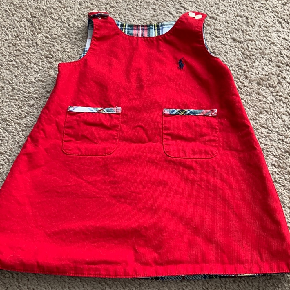 Reversible toddler dress